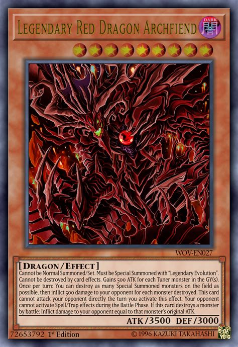 Legendary Red Dragon Archfiend By Chaostrevor On Deviantart
