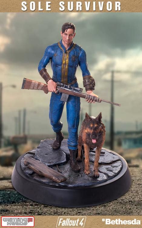 Fallout 4 Sole Survivor Nate 14 Scale Statue