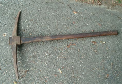 Beautiful Miners Pickaxe Found In Our Cellar 1840s Collectors Weekly