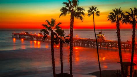 California Sunset 4k Wallpapers Top Free California