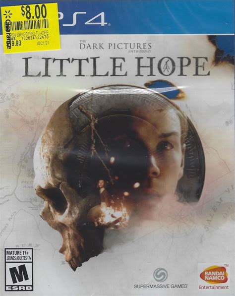 The Dark Pictures Anthology Little Hope 2020 Playstation 4 Box Cover