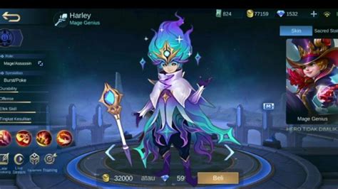 Bocoran Skin Collector Harley Pada Bulan Oktober 2021 Di Mobile Legends