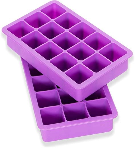 Silicone Ice Cube Tray Large Size Mould 15 Perfect Ice Cubes At Rs 200
