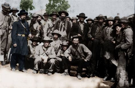 Confederate Prisoners At Camp Douglas Civil War History Civil War