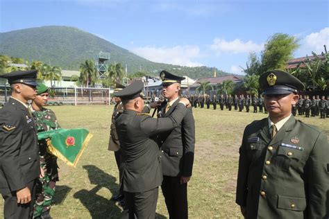 Ratusan Personel Di Jajaran Korem 152baabullah Naik Pangkat