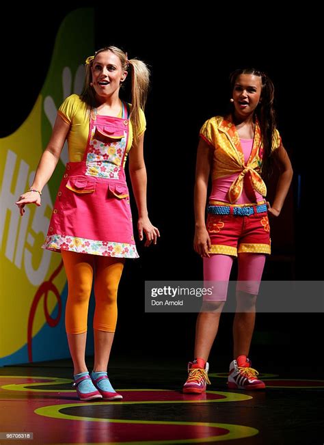 Casey Burgess And Fely Irvine Of The New Hi 5 Line Up Perform A News