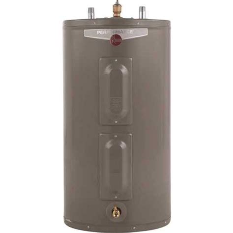 Rheem Xe38s06st45u1 Performance 38 Gal 4500 Watt Elements Short Electric Water Heater With 6