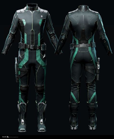 Exploration Suit Eve By Undoz Sci Fi 3d Cgsociety Ropa De