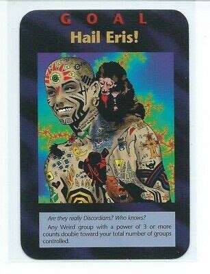 Trilogy by robert anton wilson and robert shea. Illuminati New World Order "HAIL ERIS!" Card Game Nice ...