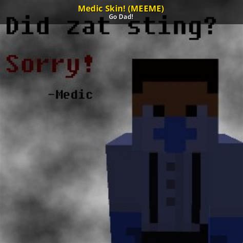 Medic Skin Meeme Minecraft Java Edition Mods