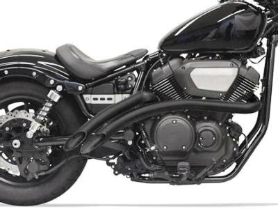 << back | home yamaha yamaha xv950r bolt motorcycle accessories yamaha xv950r bolt custom exhaust & mufflers. Yamaha Bolt Bassani Exhaust - 1(509)466-3410