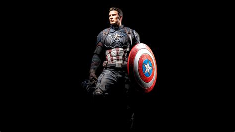 3840x2160 Captain America Portrait Art 4k Wallpaper Hd Superheroes 4k