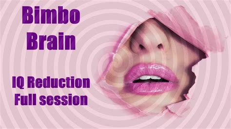 Bimbo Brain Iq Reduction Erotic Hypnosis Full Session With Induction