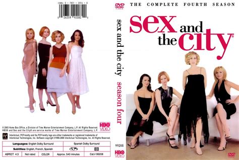 Sex And The City The Complete Fourth Season TV DVD Custom Covers Sex And The City S R