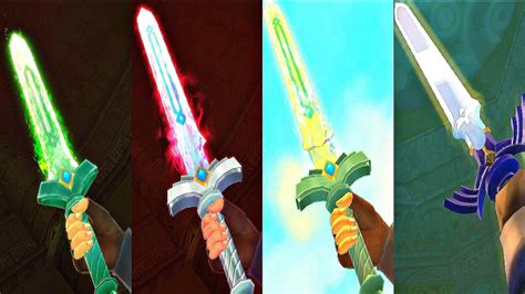 How Link Got Master Sword Scene Legend Of Zelda Skyward Sword Hd
