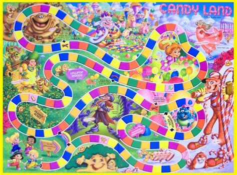 Candyland Board Game Printable Printable Word Searches