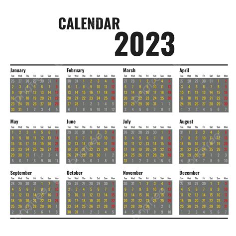 Simple Calendar 2023 Calendar 2023 Calendar 2023 Hd 2023 Calendar