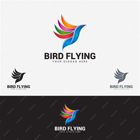 Premium Vector Bird Fly Logo