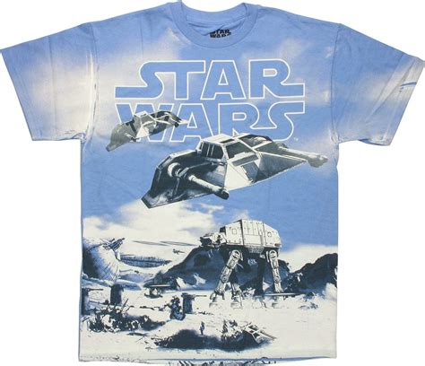Star Wars Hoth Battle T Shirt