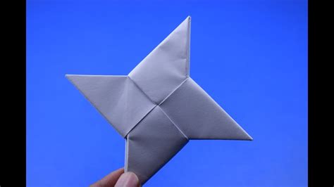 How To Make A Paper Ninja Star Diy Craft Ideas