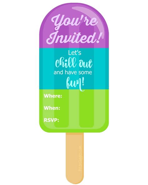 Summer Popsicle Party With Free Printables Bitz And Giggles