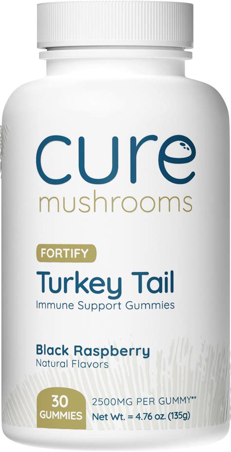 turkey tail mushroom gummies immune support cure mushrooms