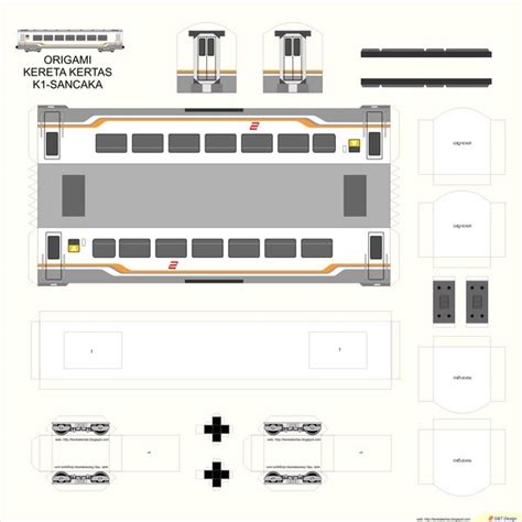 Maybe you would like to learn more about one of these? Welcome to Our Blog: Pola kereta api kertas Sancaka skala N