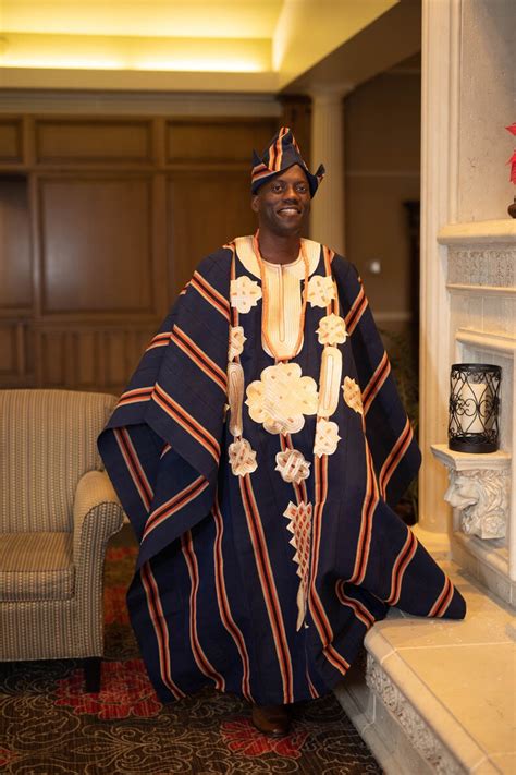 Traditional Wedding Aso Oke Complete Set For Couple Bride And Etsy