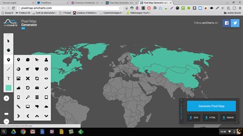 Pixelmap Generator Créer Vos Cartes Géographiques En Deux