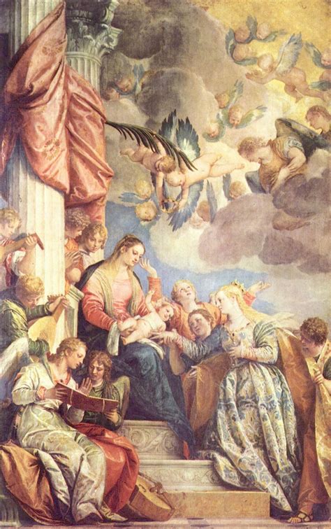 Mystic Marriage Of St Catherine Paolo Veronese