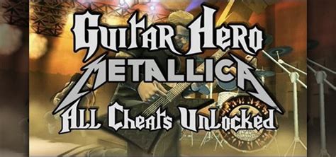 How To Unlock All Cheats On Guitar Hero Metallica Xbox 360 Wonderhowto