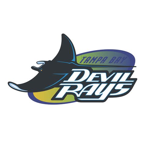 The tampa bay rays logo appears to use a font reminiscent of hermecito a sc. Tampa Bay Devil Rays Logo PNG Transparent & SVG Vector ...