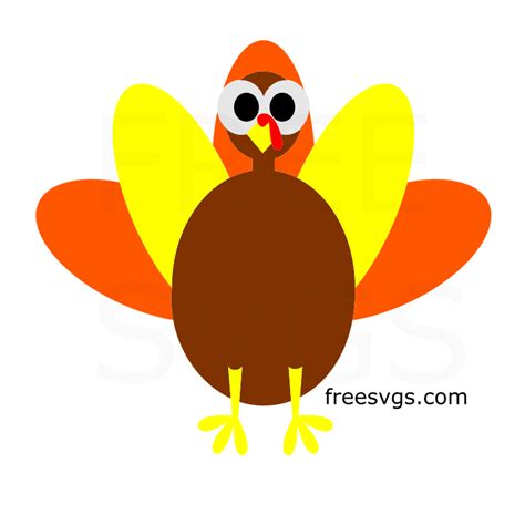 Mr. Turkey Free SVG File - Free SVGs