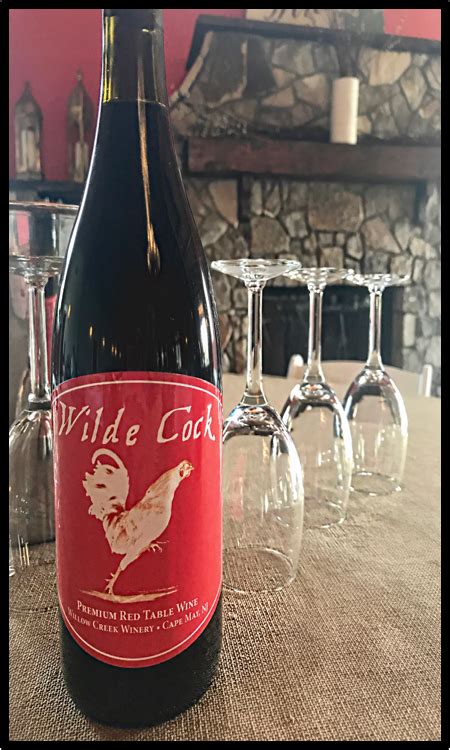 New Wilde Cock Wine Blends Willow Creek Winery And Farm