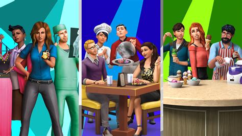 The Sims 4 Get To Work Dlc Dine Out Dlc Cool Kitchen Stuff Dlc