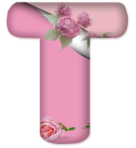 Alfabeto Decorativo Rosas Png In 2020 Alphabet Letters Design Flower