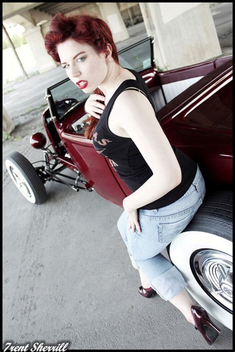 Hot Rod Pinup Girl And Fetish Model Ludella Hahn Interview MyRideisMe