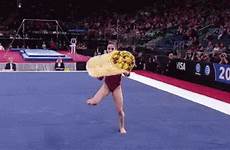 gif gymnastics burrito gifs gymnast olympics girl toss dancing tenor sd mp4 giphy perfect