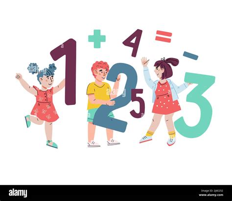 Numbers Background For Kids