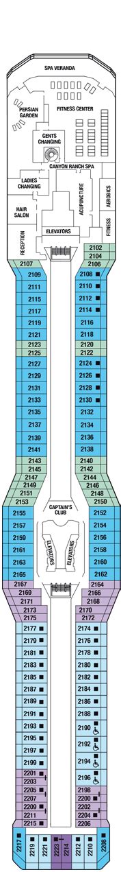 Celebrity Reflection Deck Plan And Cabin Plan