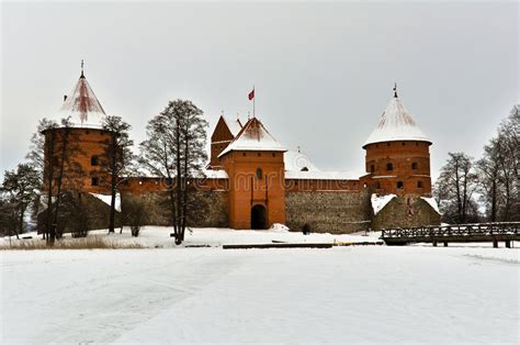 Traka Castle Stock Image Image Of Baltic Nature Eastern 42510381