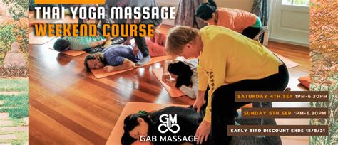 Thai Yoga Massage Weekend Course Auckland Eventfinda