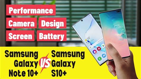 Samsung Galaxy Note 10 Vs Samsung Galaxy S10 Full Comparison ⚡