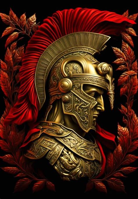 Profile Of A Spartan Warrior Isaack Art Studio Digital Art Ethnic