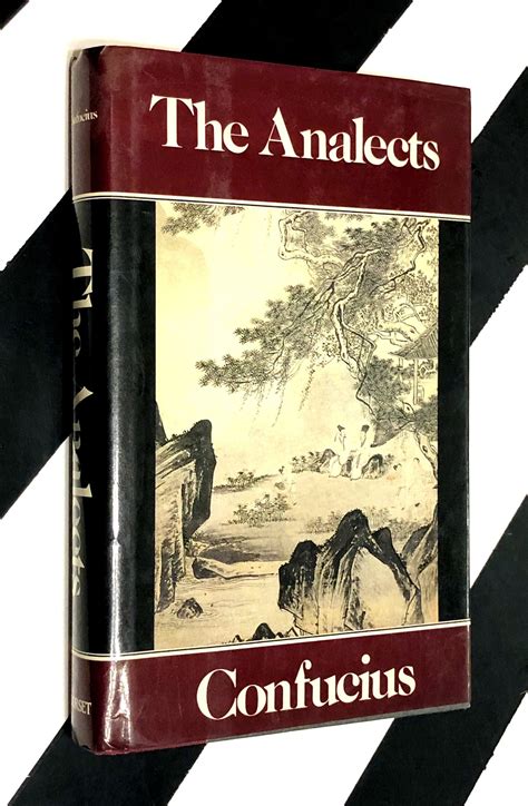 The Analects By Confucius 1986 Hardcover Book