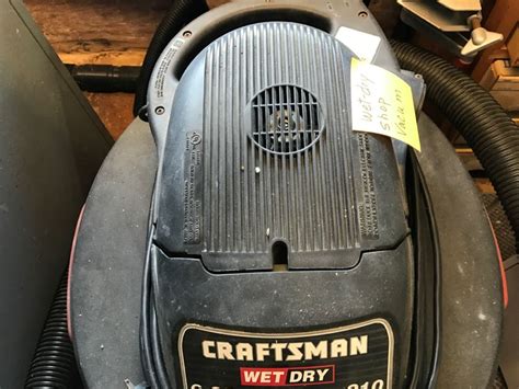 Craftsman Wet Dry Vac 625hp With Attachments And Replacement Filter