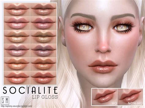 Socialite Lip Gloss The Sims 4 Catalog