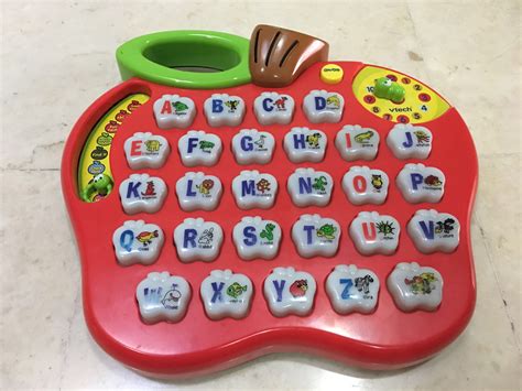 Vtech Alphabet Apple Hobbies And Toys Toys And Games On Carousell