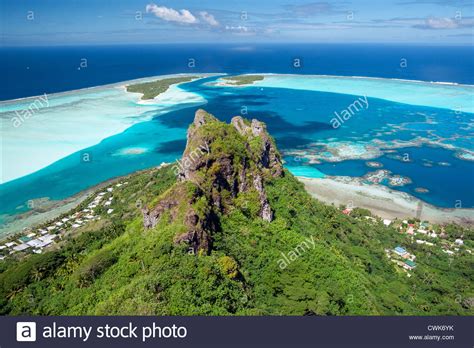 Maupiti Island French Polynesia Stock Photo Alamy