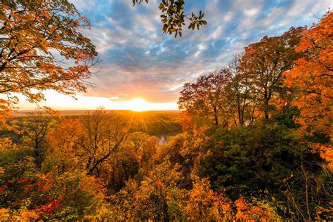 Gorgeous Fall Foliage Landscape Photography